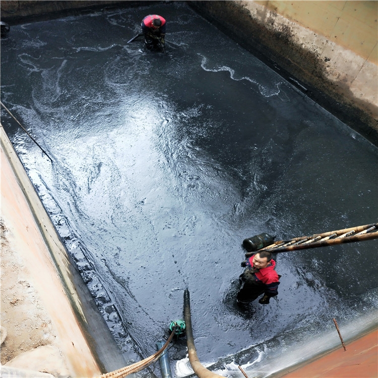 滨江废水池清理